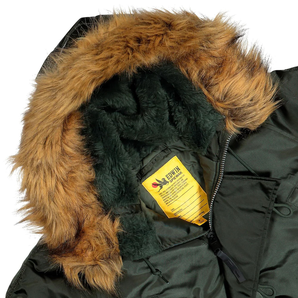 Edwin x Spiewak Snorkel Parka - Sage