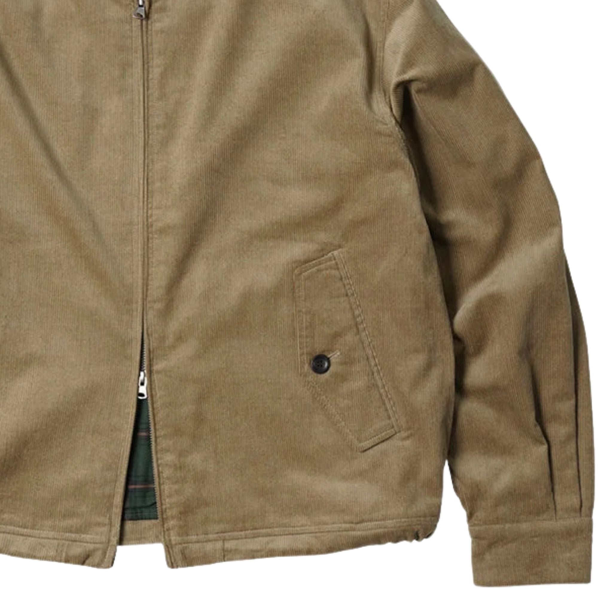 FrizmWORKS Corduroy Buddy Harrington Jacket - Beige