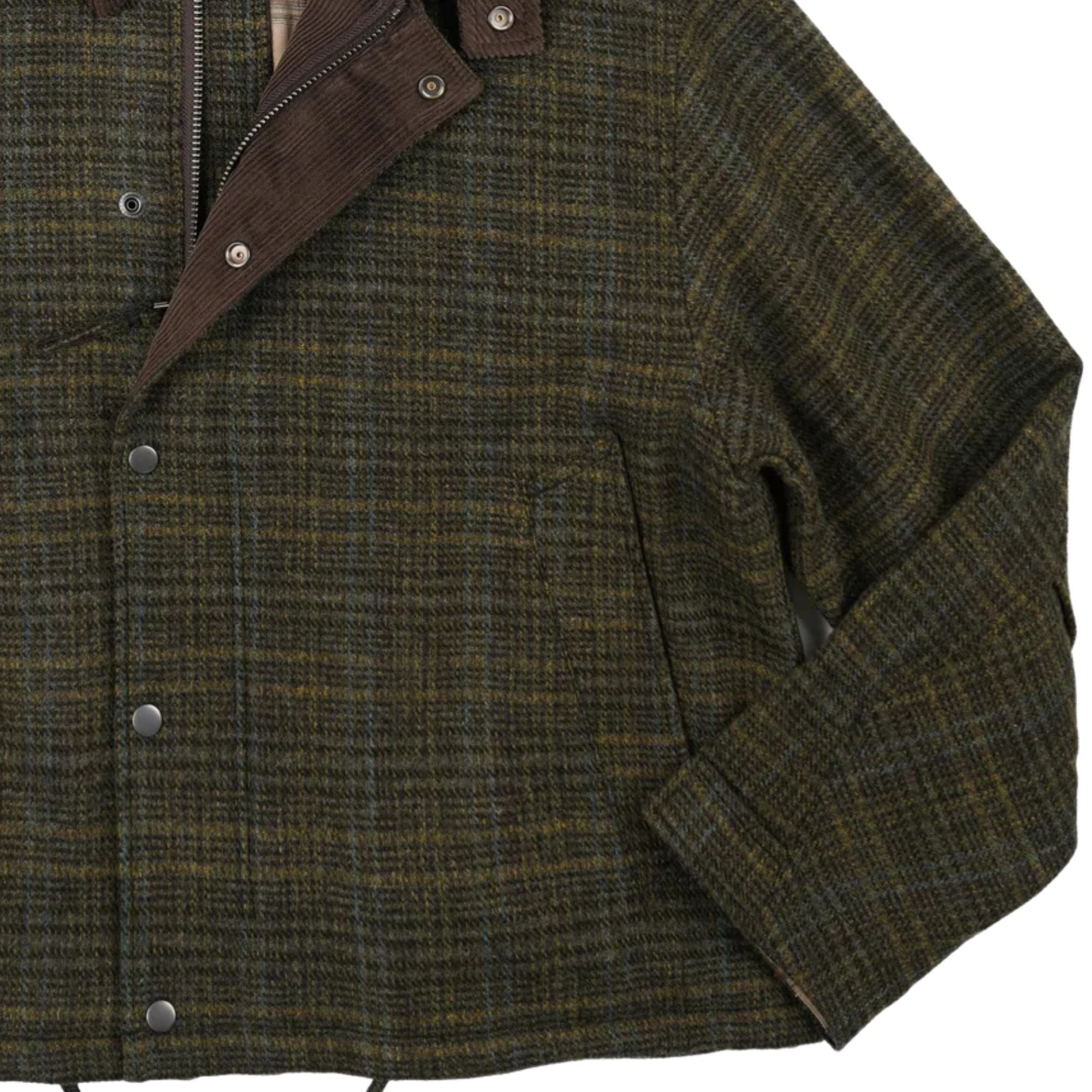FrizmWORKS Wool Heritage Hunting Jacket - Seaweed