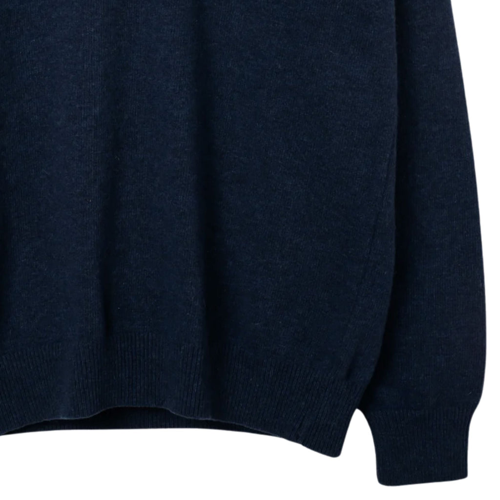 Far Afield Apa Knitted Polo - Navy