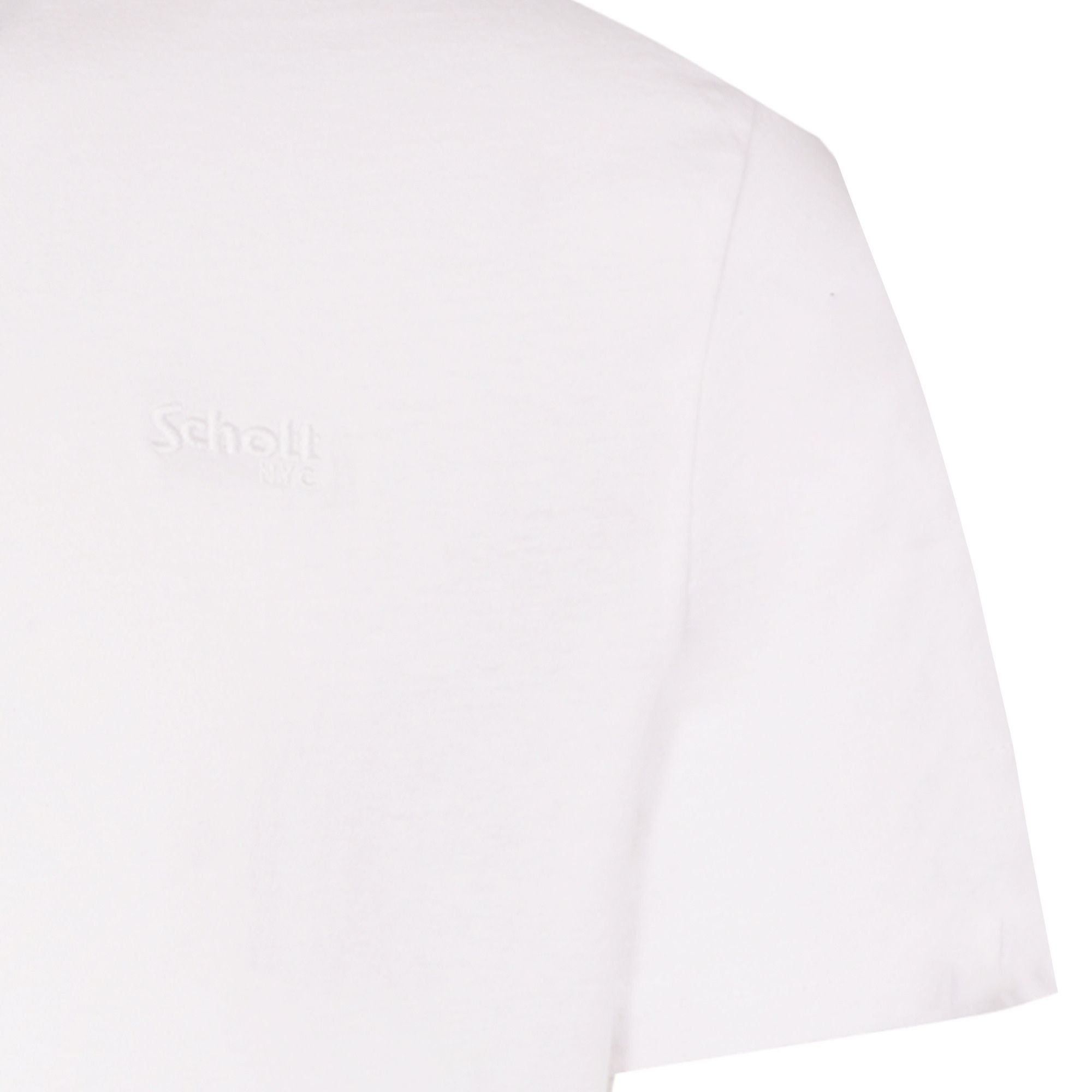 Schott NYC 2 Pack Crew Neck T-Shirt - White