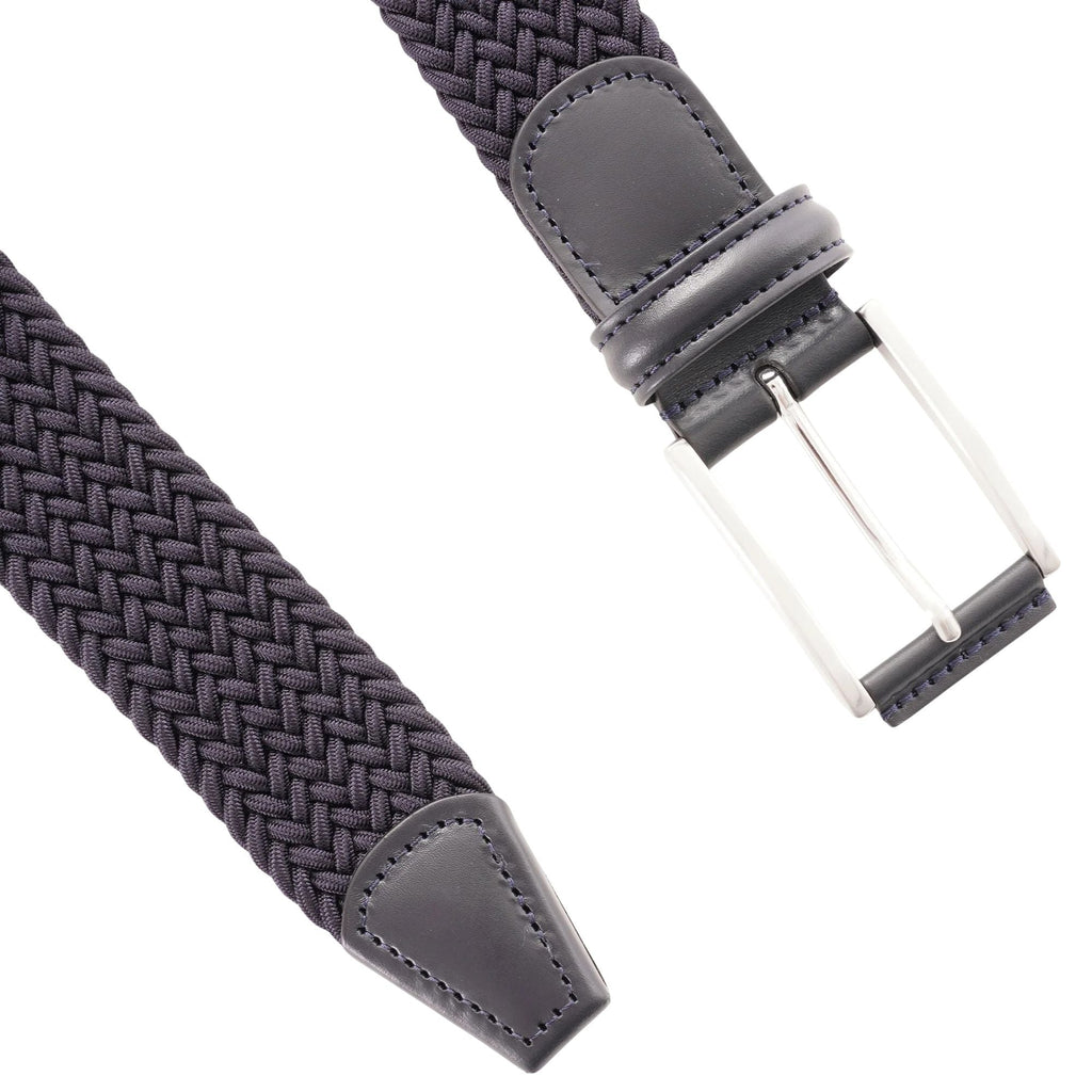 Anderson's Belts Woven Belt - Navy