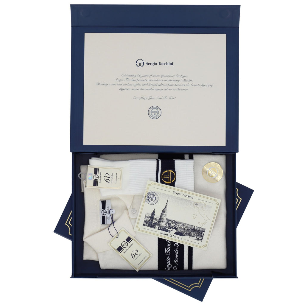 Sergio Tacchini 60th Anniversay Collectors Box - Knit Polo Shirt Set