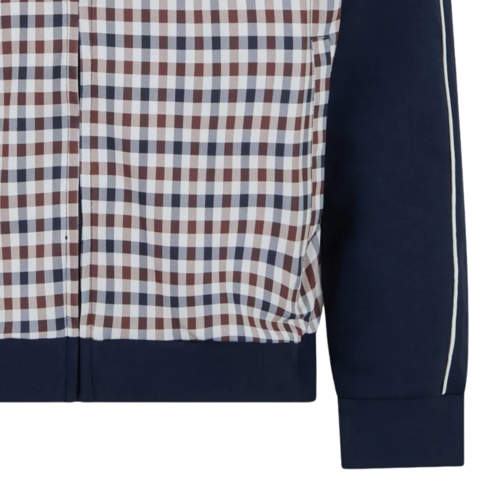 Aquascutum Active Scuba Club Check Track Top - House Check