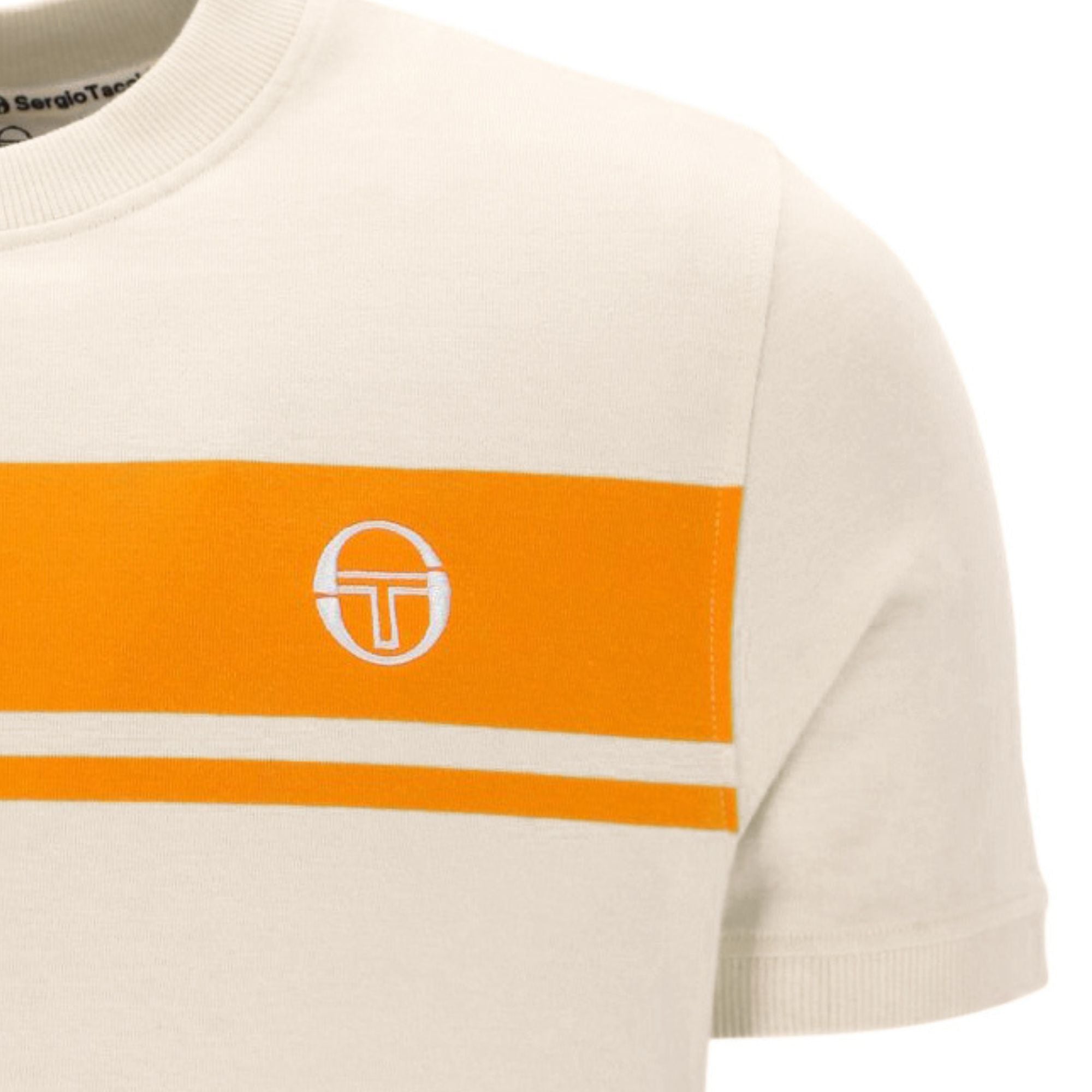 Sergio Tacchini Master Crew Neck T-Shirt - Sandshell