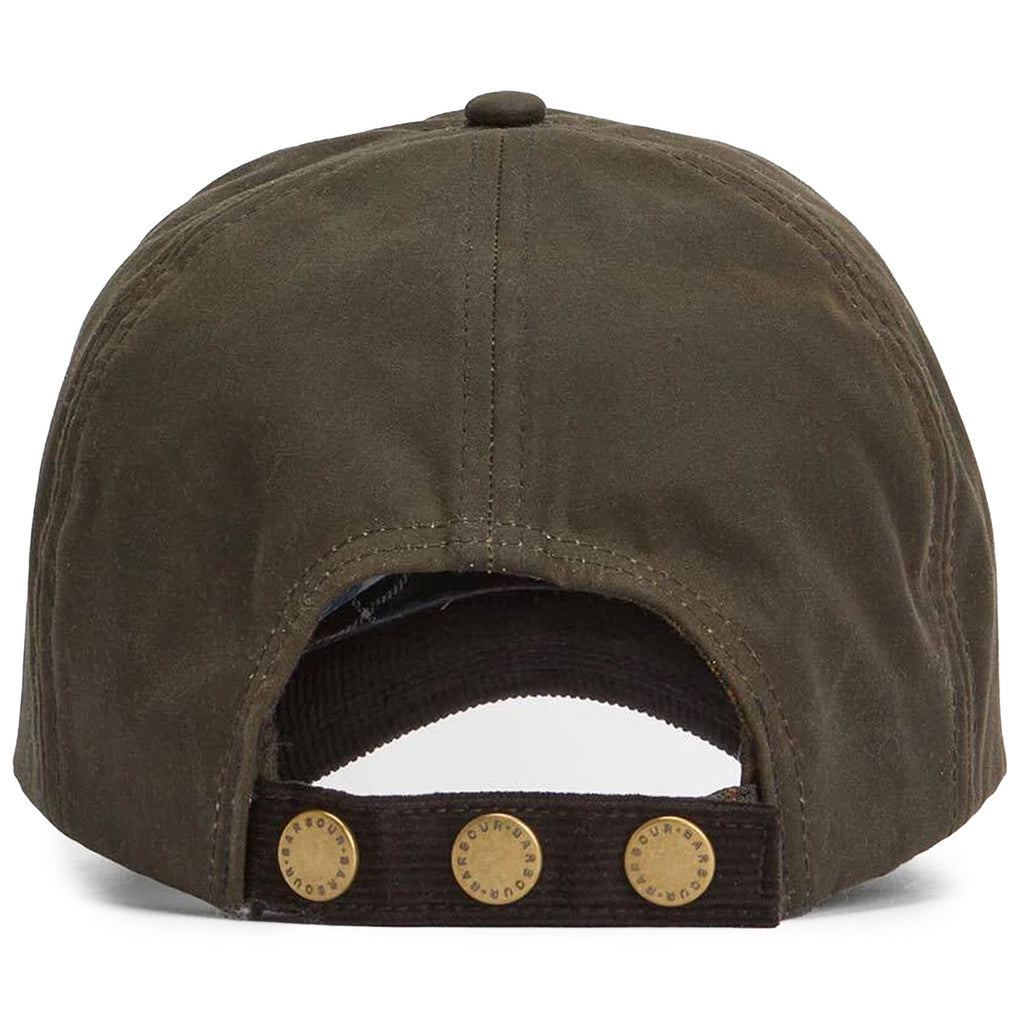 Barbour Ashby Cap  - Olive/Brown