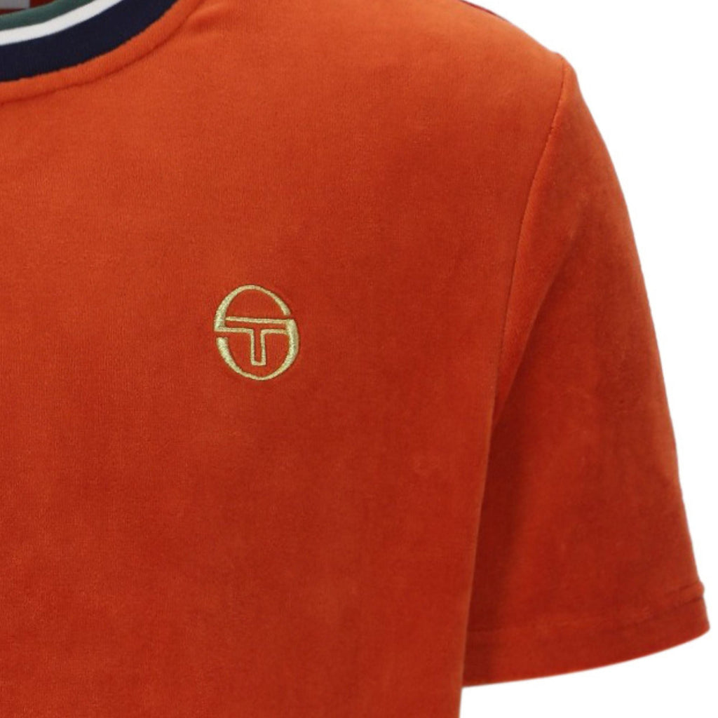 Sergio Tacchini Monte Velour T-Shirt - Tea