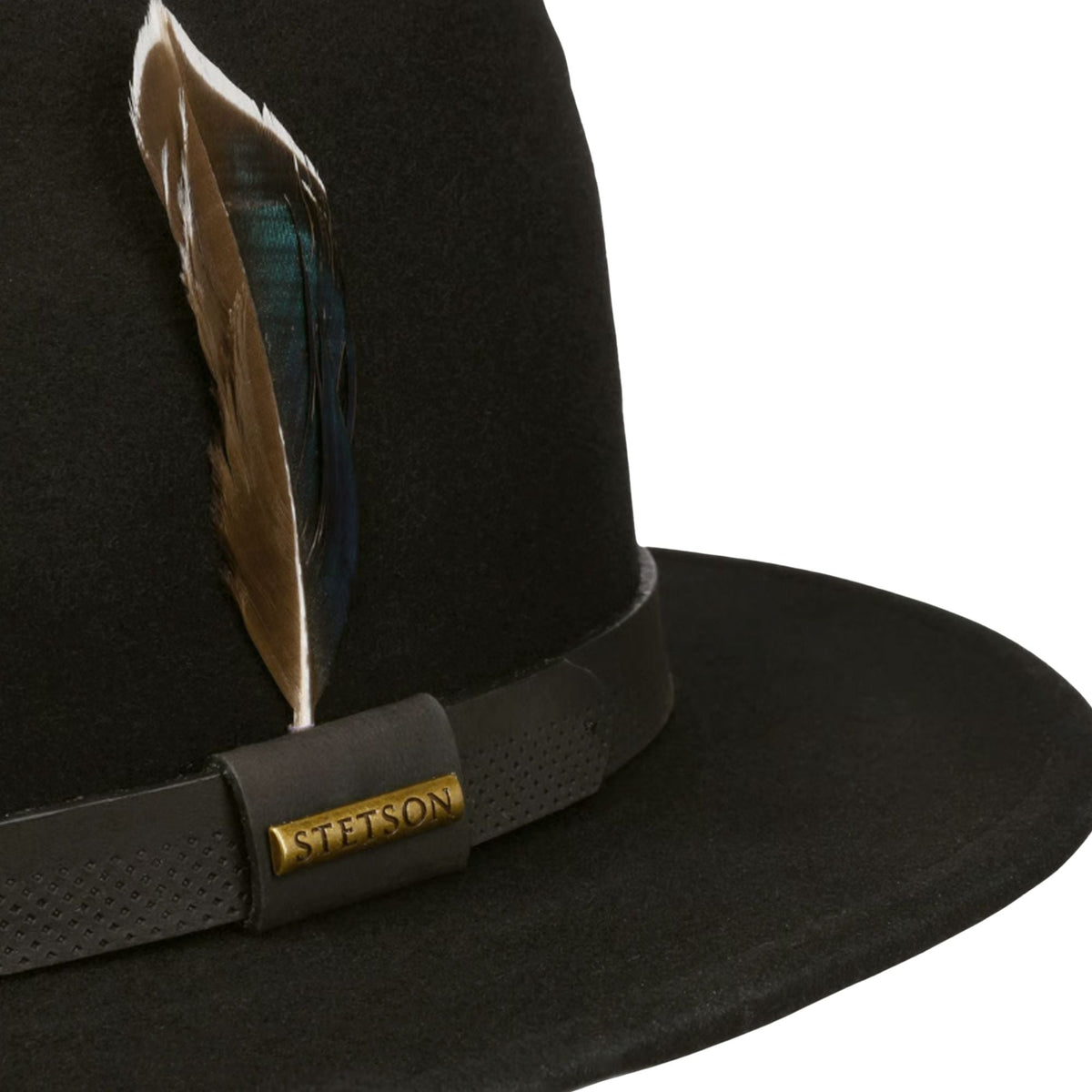 Stetson Hats Boynton Traveller Wool Hat - Black