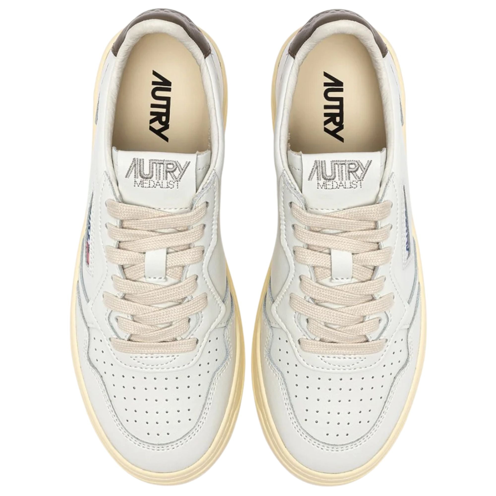 Autry Medalist Low Man Sneakers - Choc