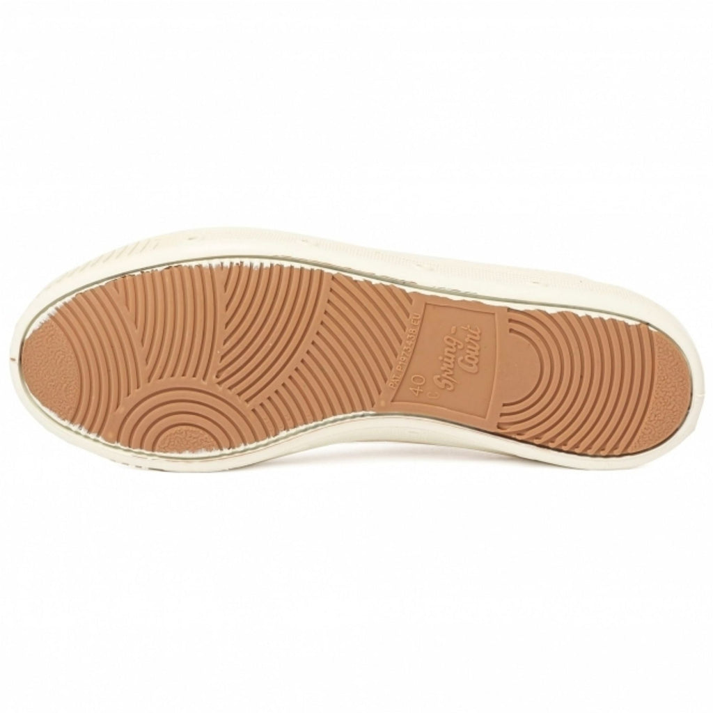 Spring Court Vintage Heavy Twill G2 Trainer - Off White