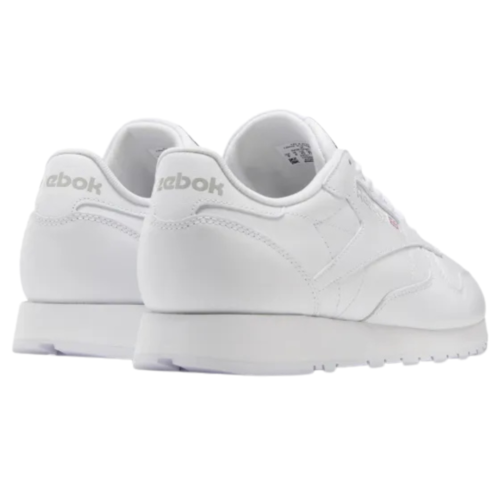 Classic Leather Sneakers - White