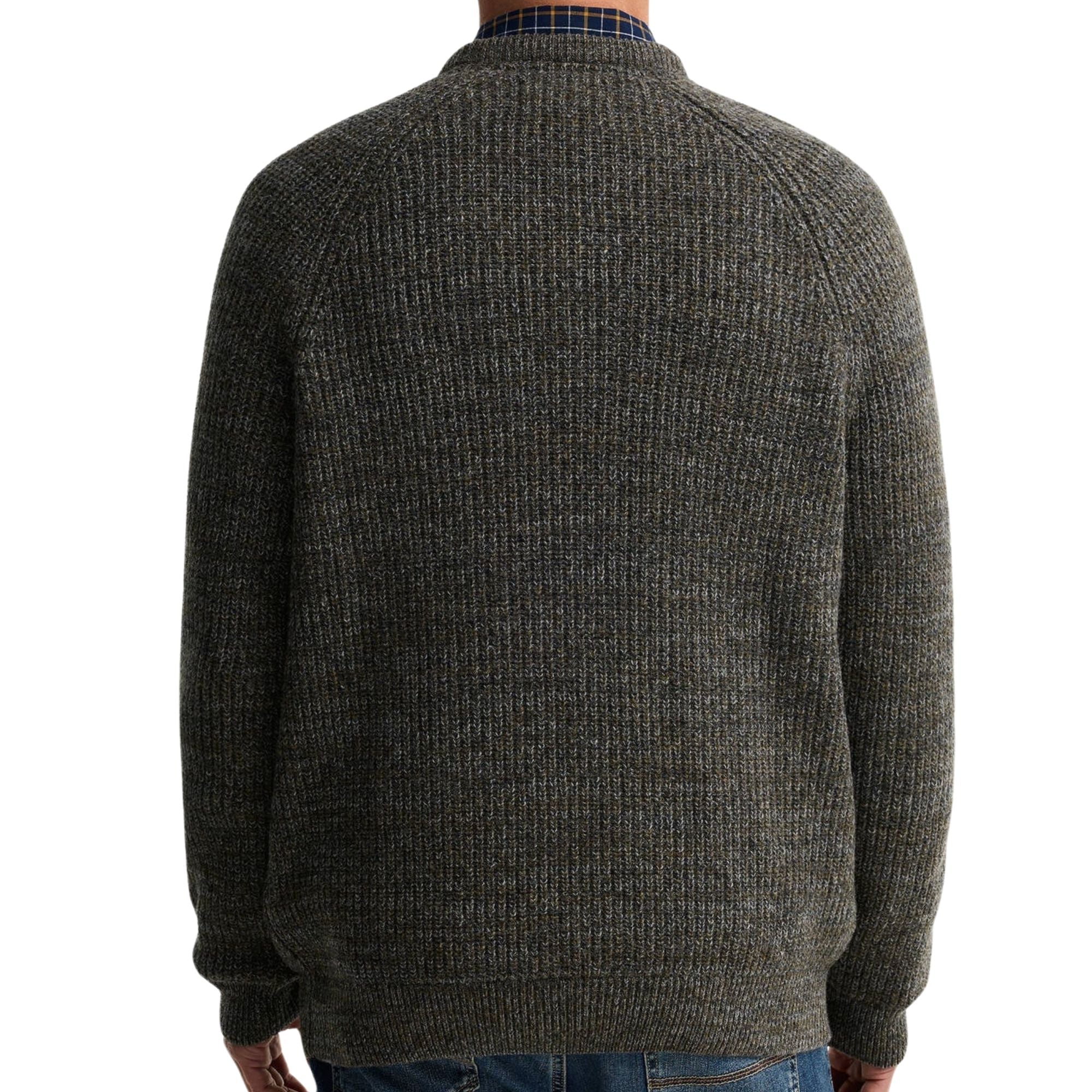 Barbour Horseford Crew Neck Jumper - Olive