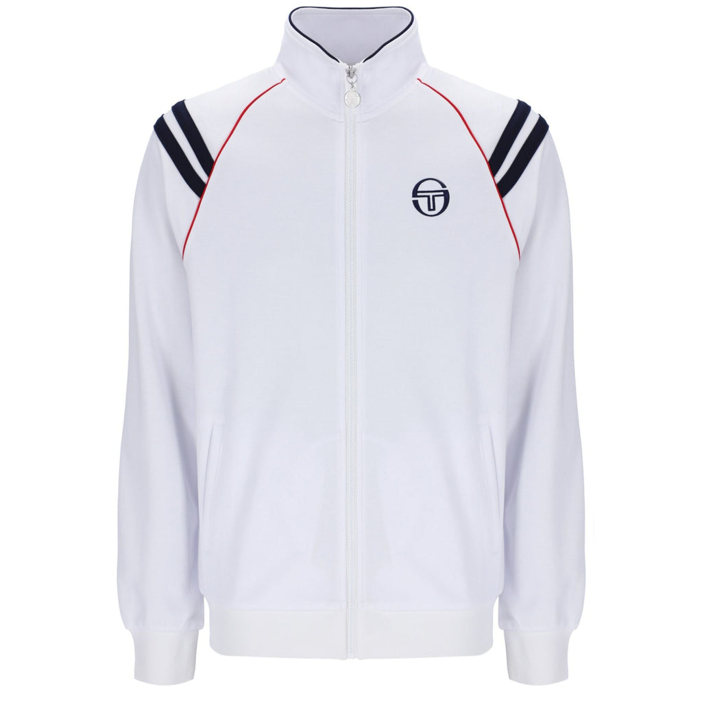 Sergio Tacchini New Cortona Track Top - White/Blue