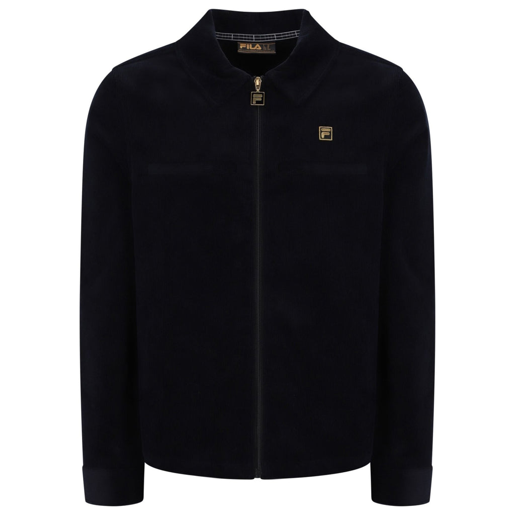 Fila Vintage Roman Corduroy Overshirt - Black