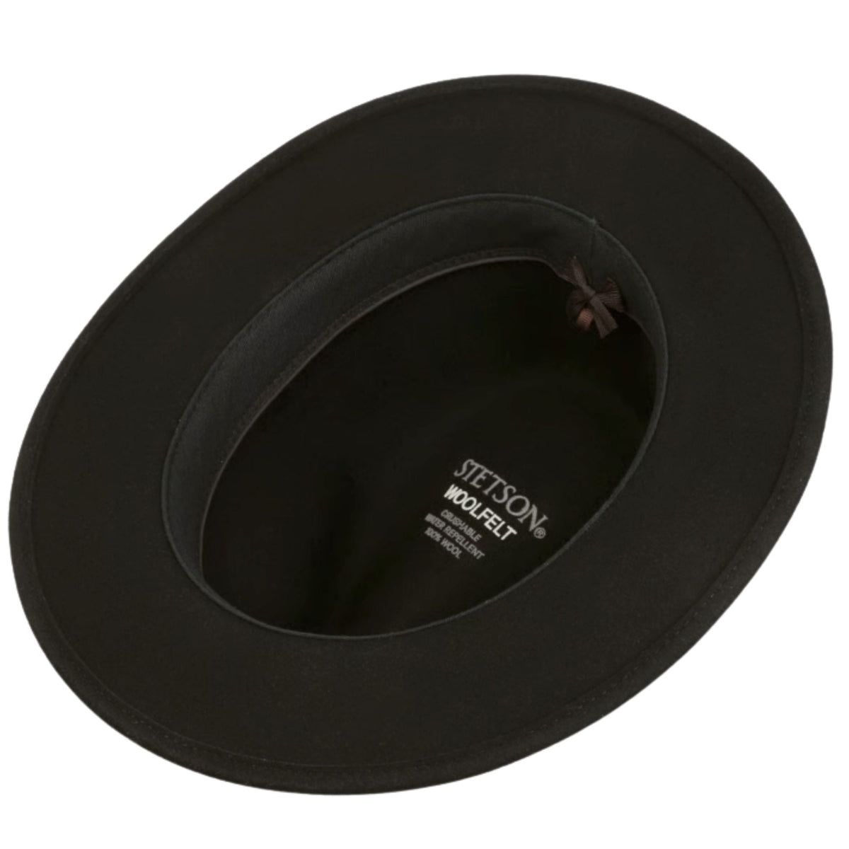Stetson Hats Boynton Traveller Wool Hat - Black