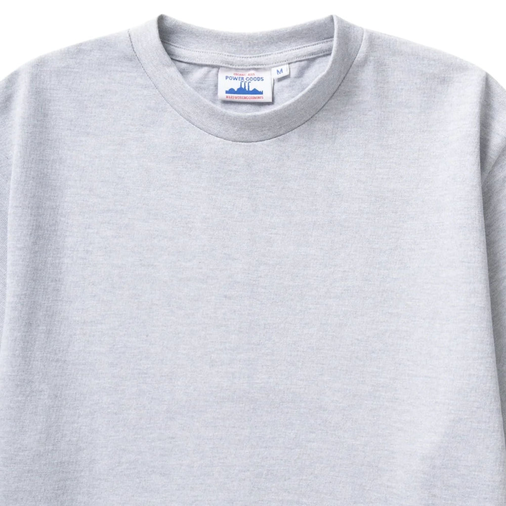 Power Goods Super Weight T-Shirt - Heather Grey