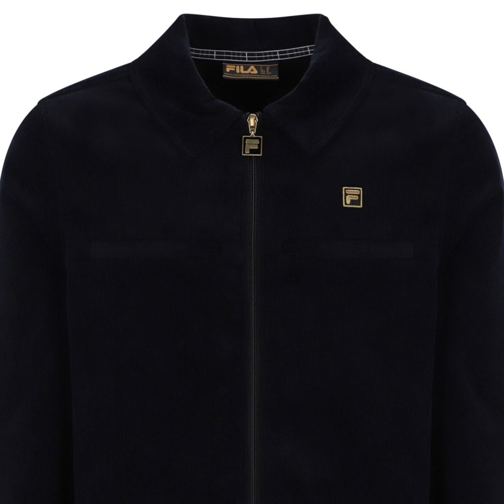 Fila Vintage Roman Corduroy Overshirt - Black