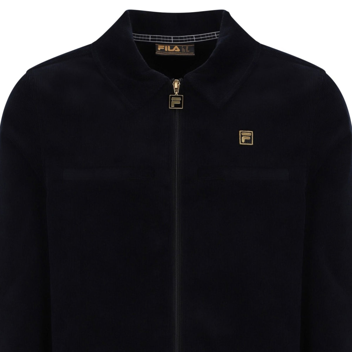 Fila Vintage Roman Corduroy Overshirt - Black
