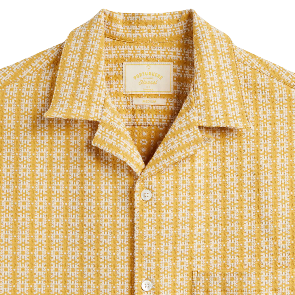 Portuguese Flannel Polen Shirt - Yellow