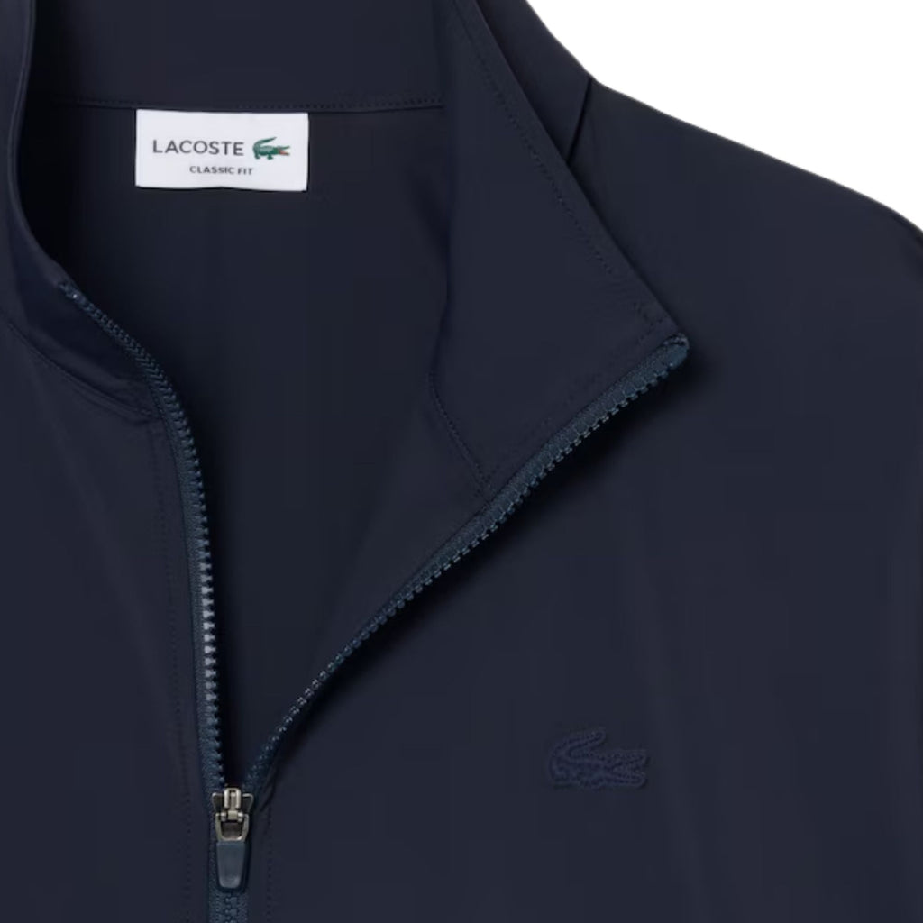 Lacoste Stretch Commuter Track Jacket - Navy Blue