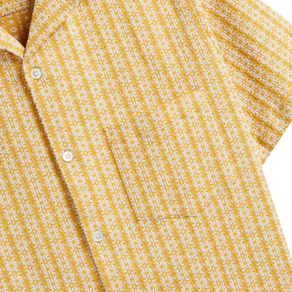 Portuguese Flannel Polen Shirt - Yellow