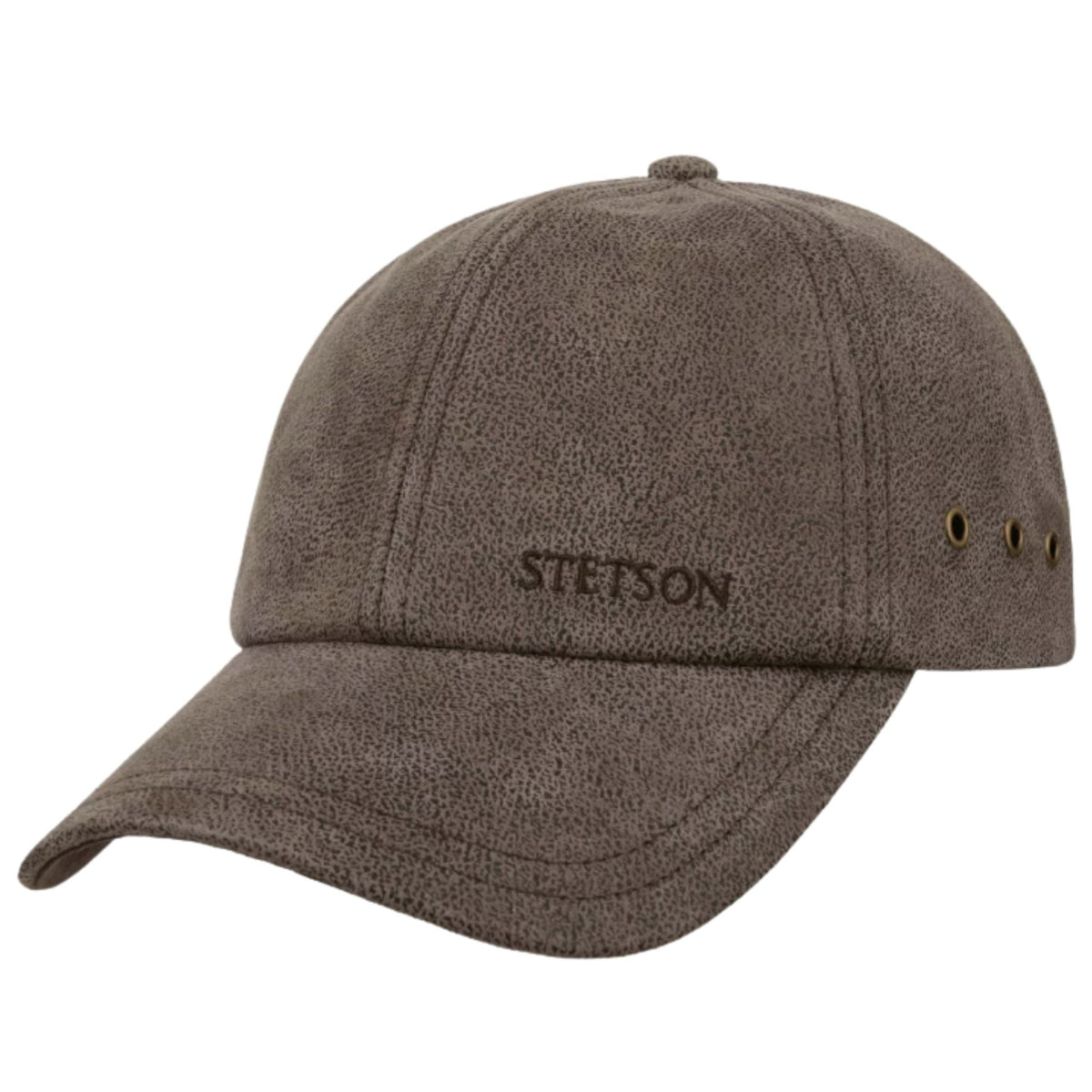 Stetson Hats Liberty Leather Cap - Beige