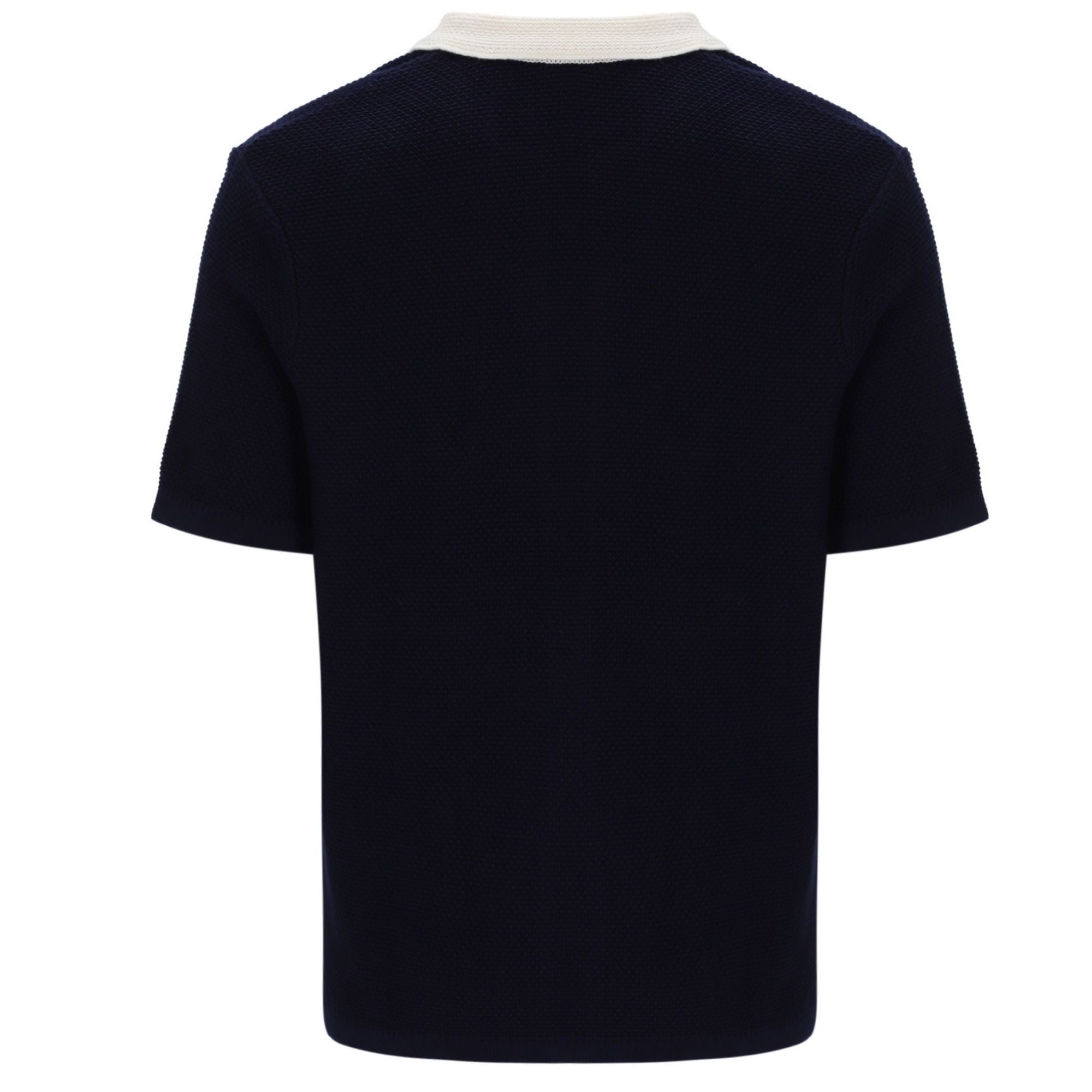 Sergio Tacchini Fratelli Crochet Shirt - Maritime Blue