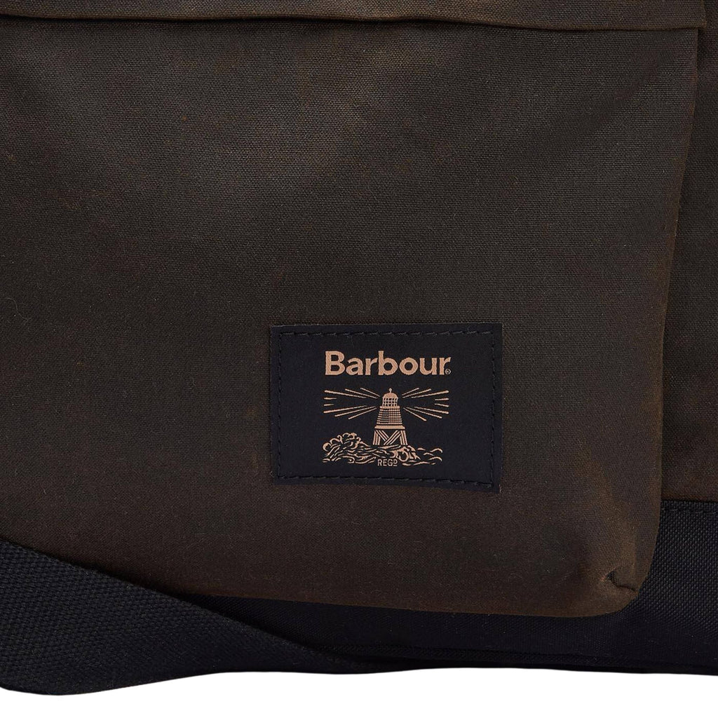 Barbour Field Wax Holdall - Olive/Black