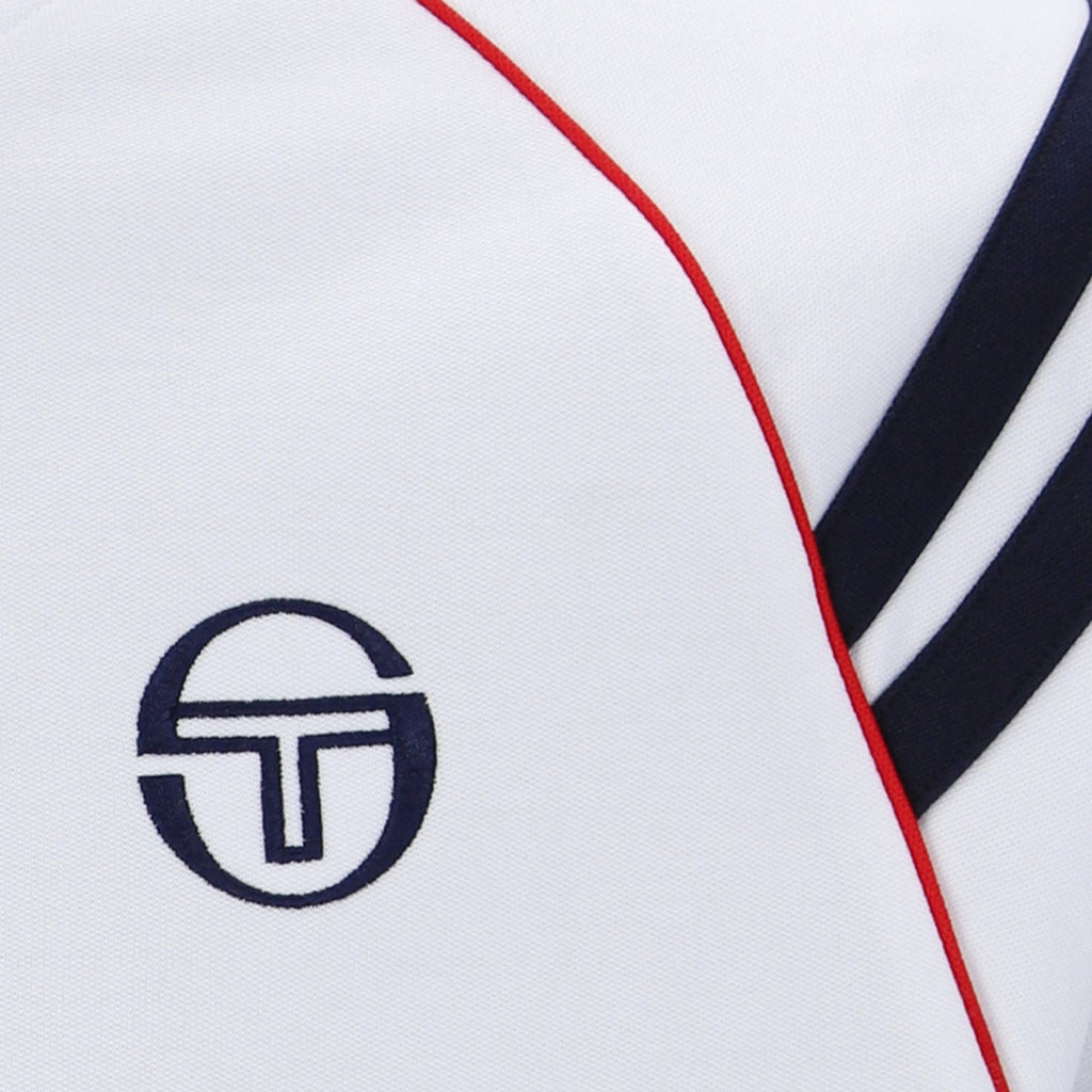 Sergio Tacchini New Cortona Track Top - White/Blue