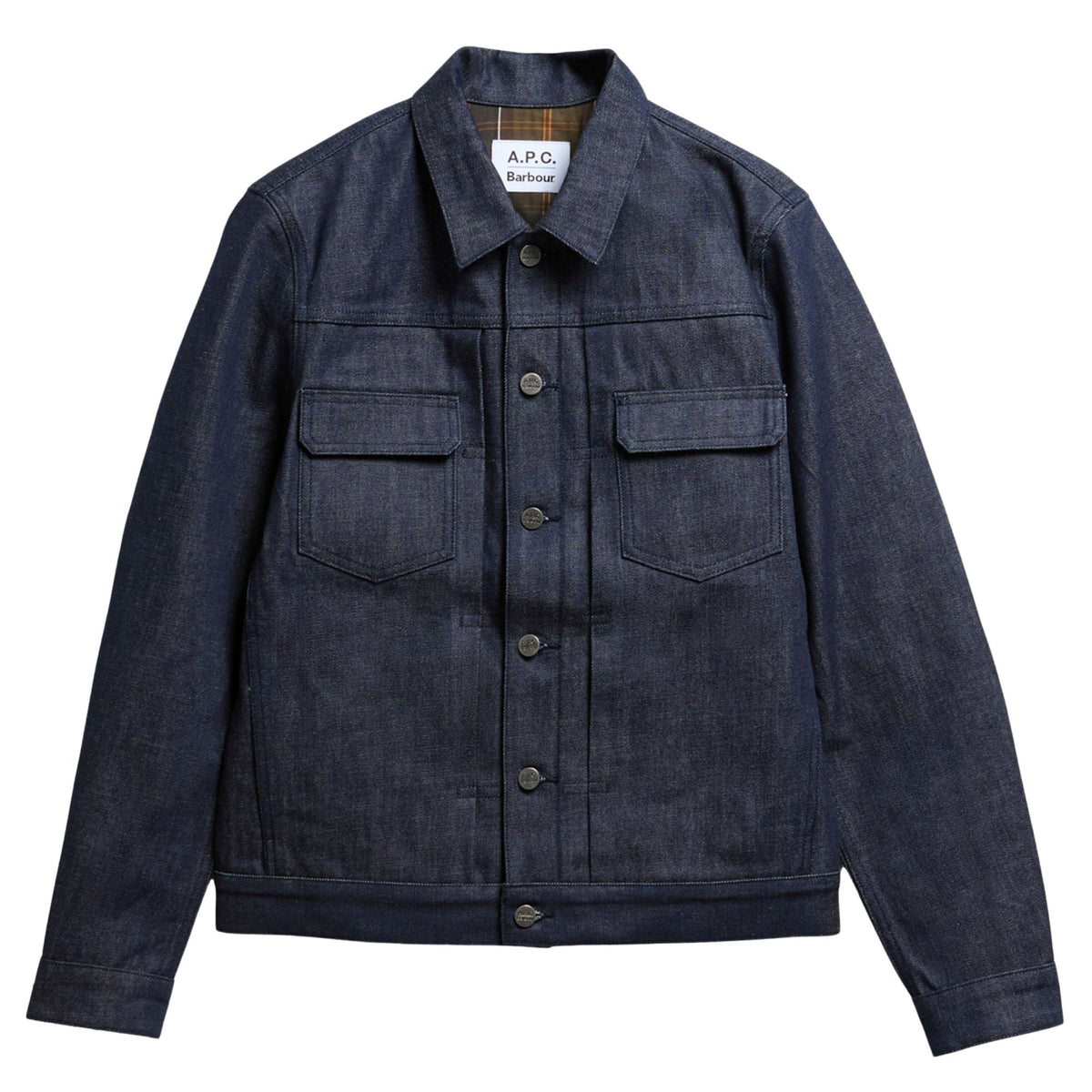 Barbour x A.P.C Trucker Denim Jacket - Denim