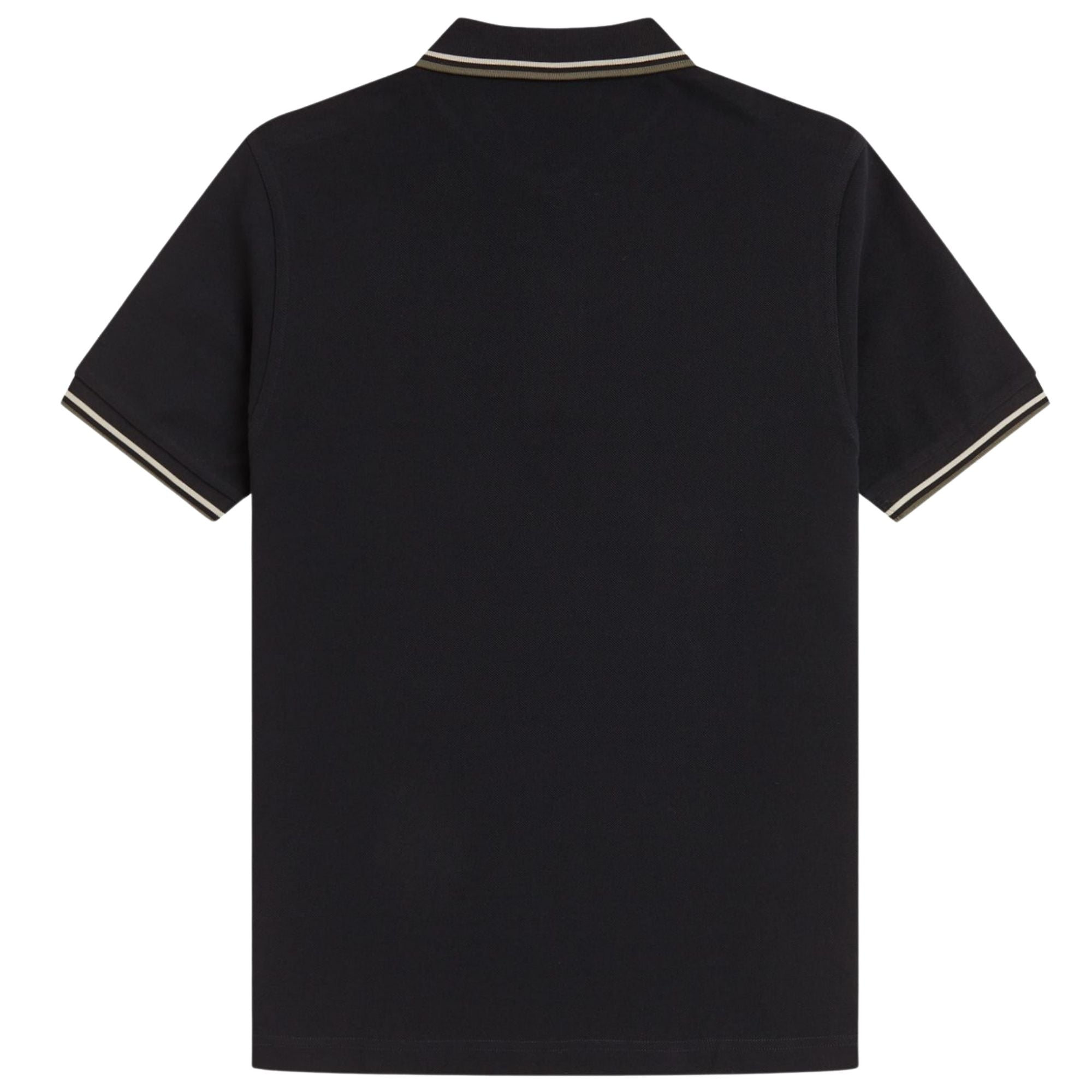 Fred Perry M3600 Twin Tipped Shirt - Black