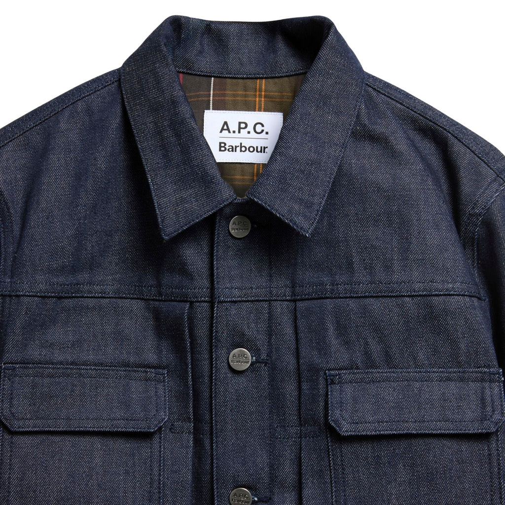 Barbour x A.P.C Trucker Denim Jacket - Denim