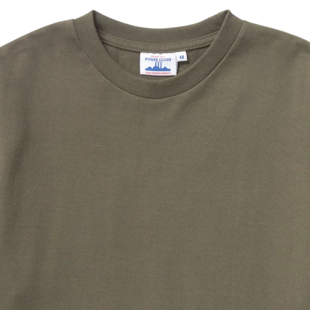 Power Goods Super Weight T-Shirt - Dark Olive