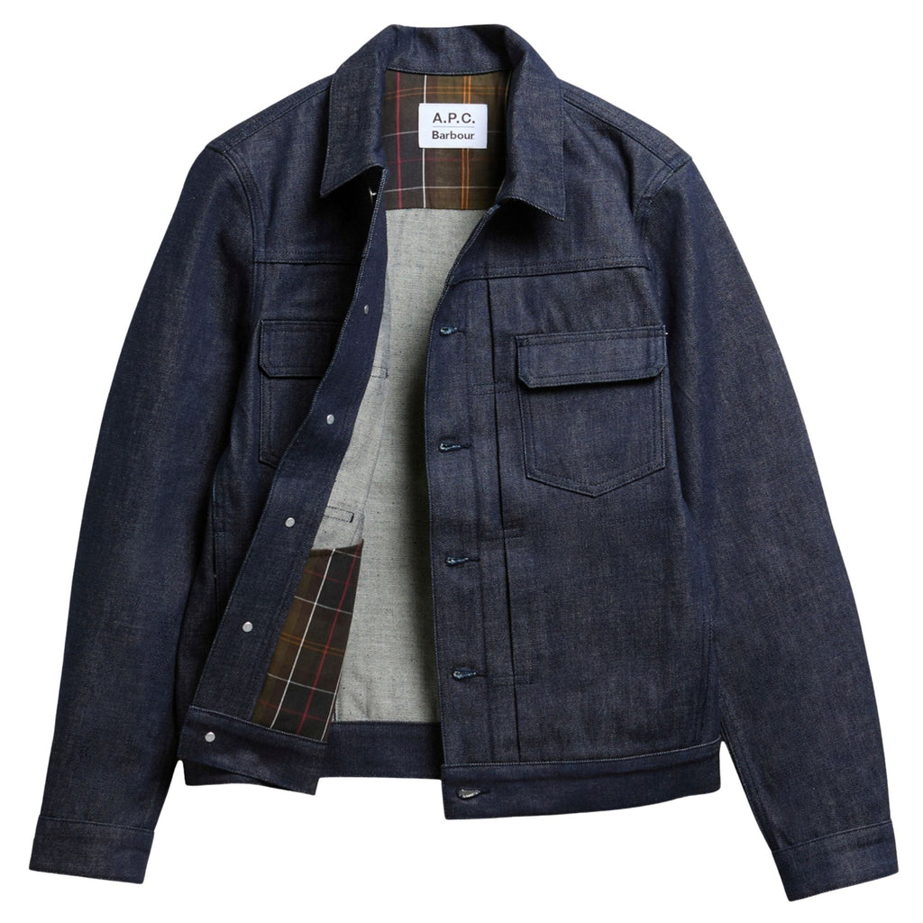 Barbour x A.P.C Trucker Denim Jacket - Denim
