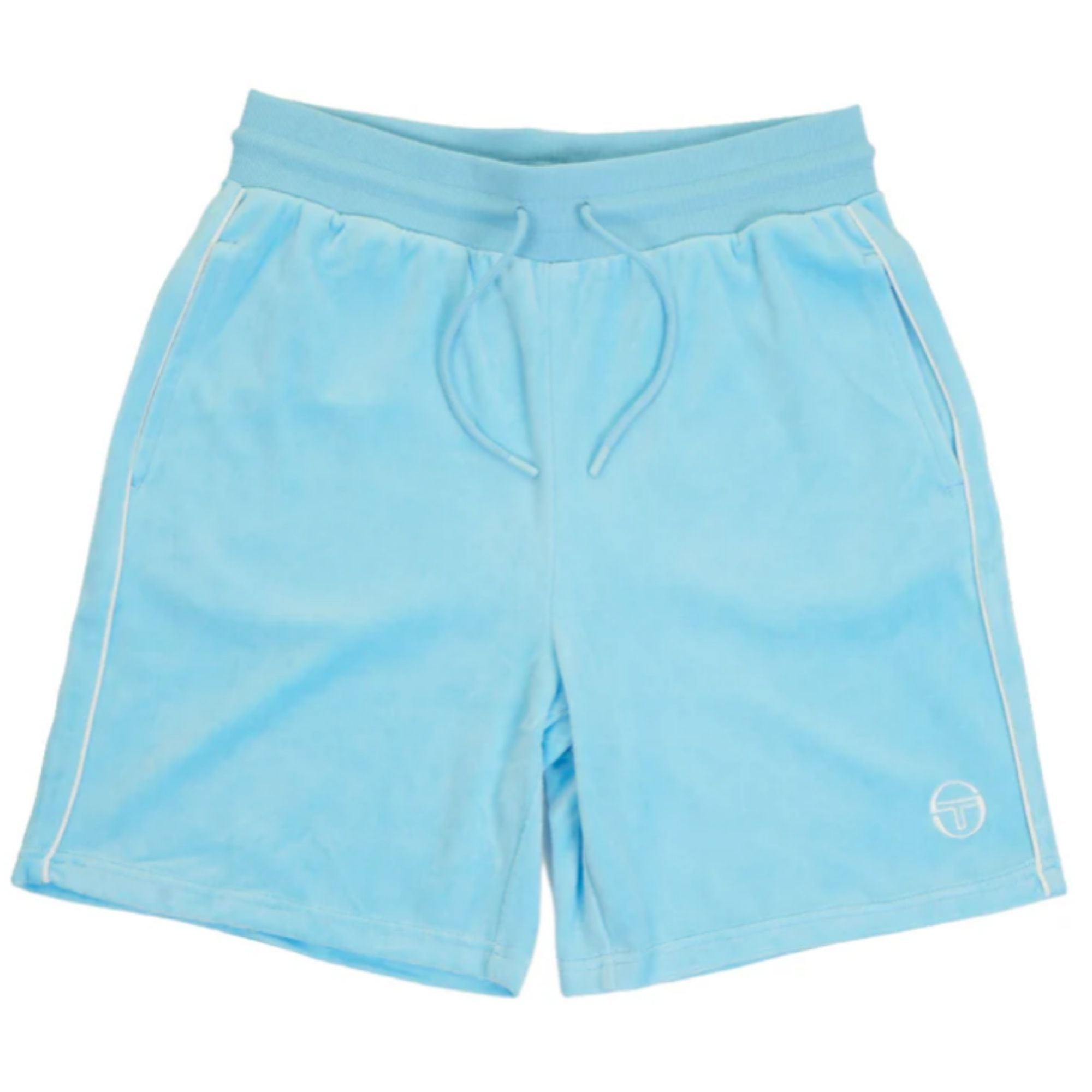 Sergio Tacchini Tasso Velour Short - Baltic Sea