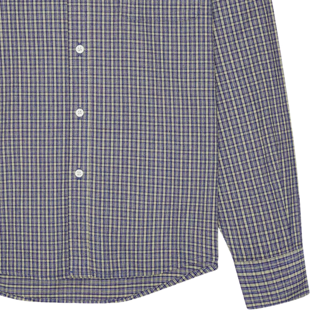 NN07 Deon Shirt - Indigo Check