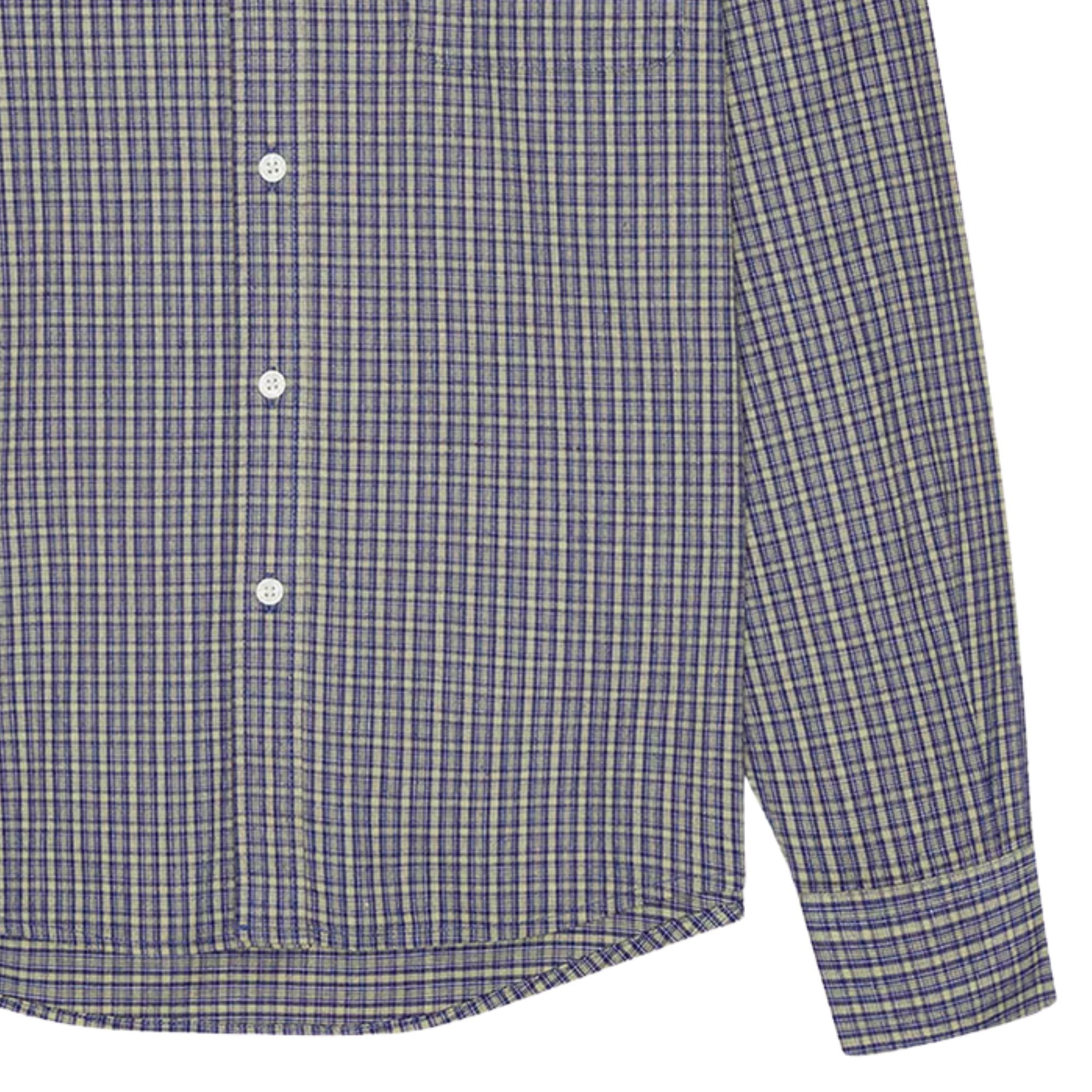 NN07 Deon Shirt - Indigo Check