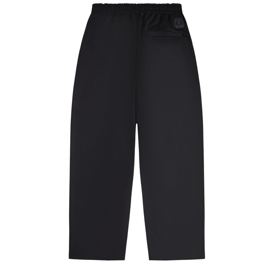 Fred Perry Leather Patch Track Pant - Black