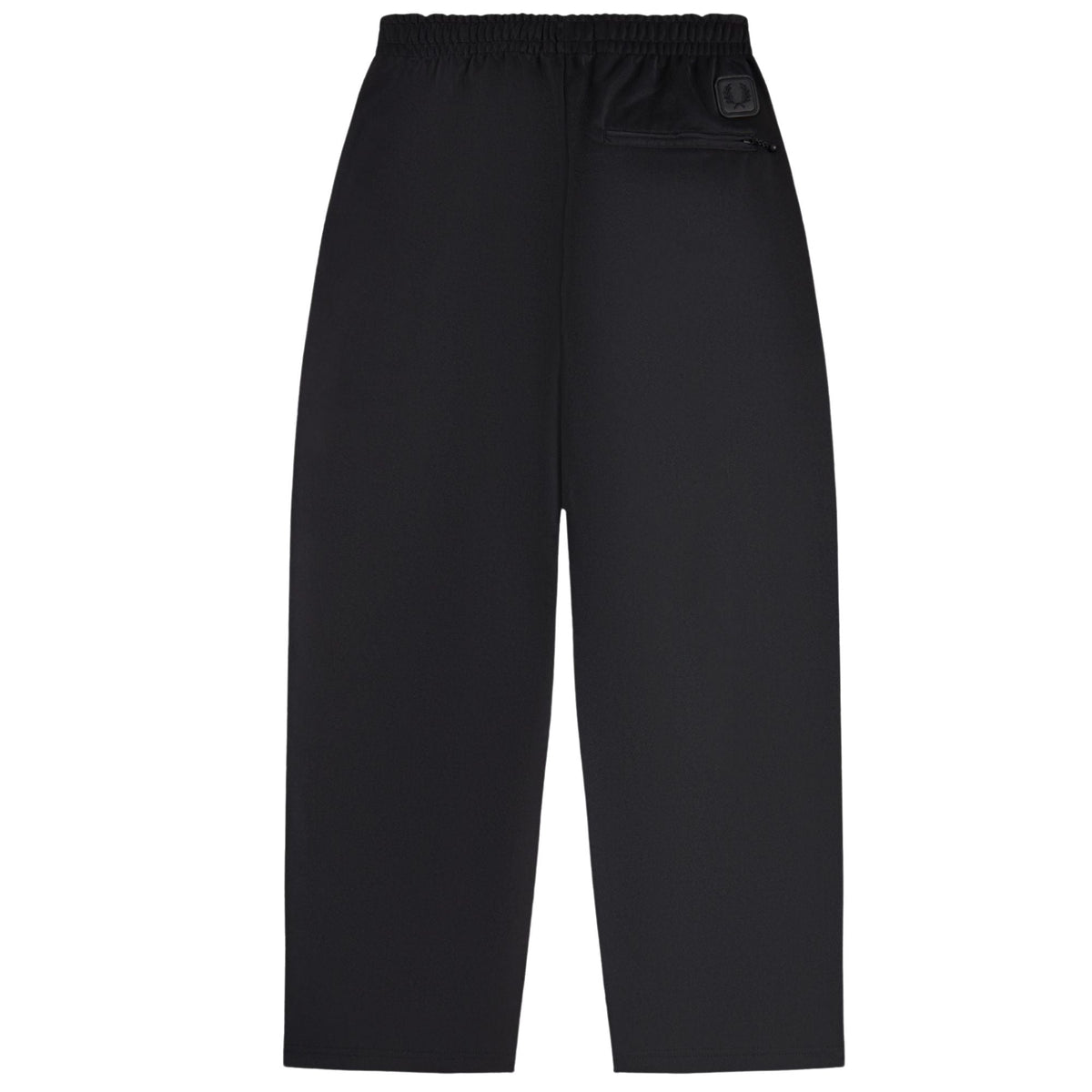 Fred Perry Leather Patch Track Pant - Black