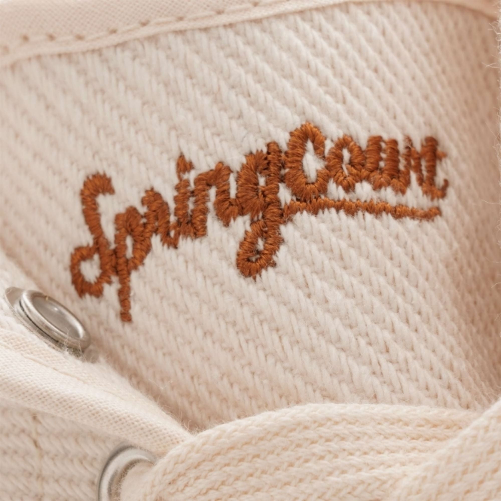 Spring Court Vintage B2 Cotton Twill Shoes - Off White