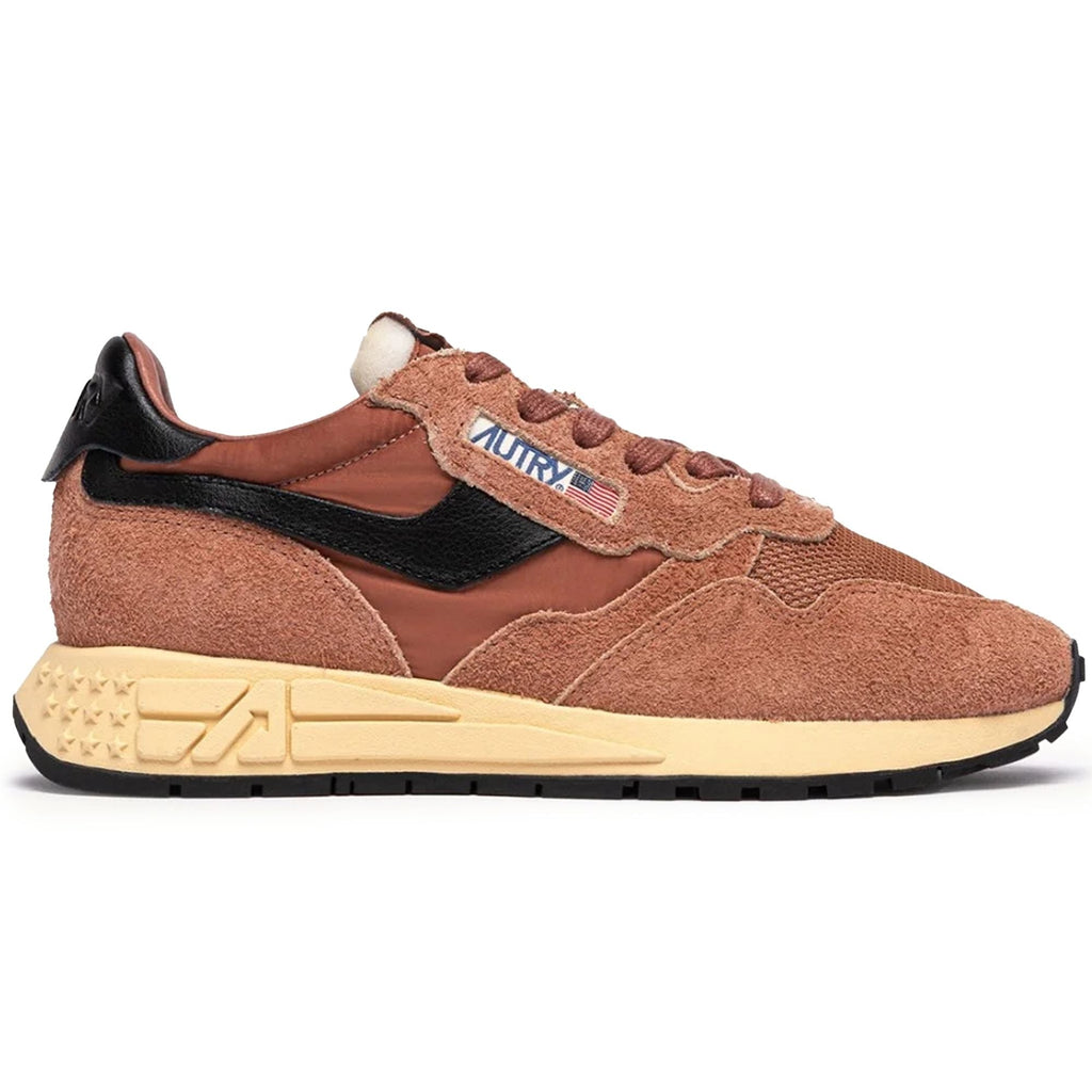 Autry Reelwind Low Sneakers - Mocha/Black