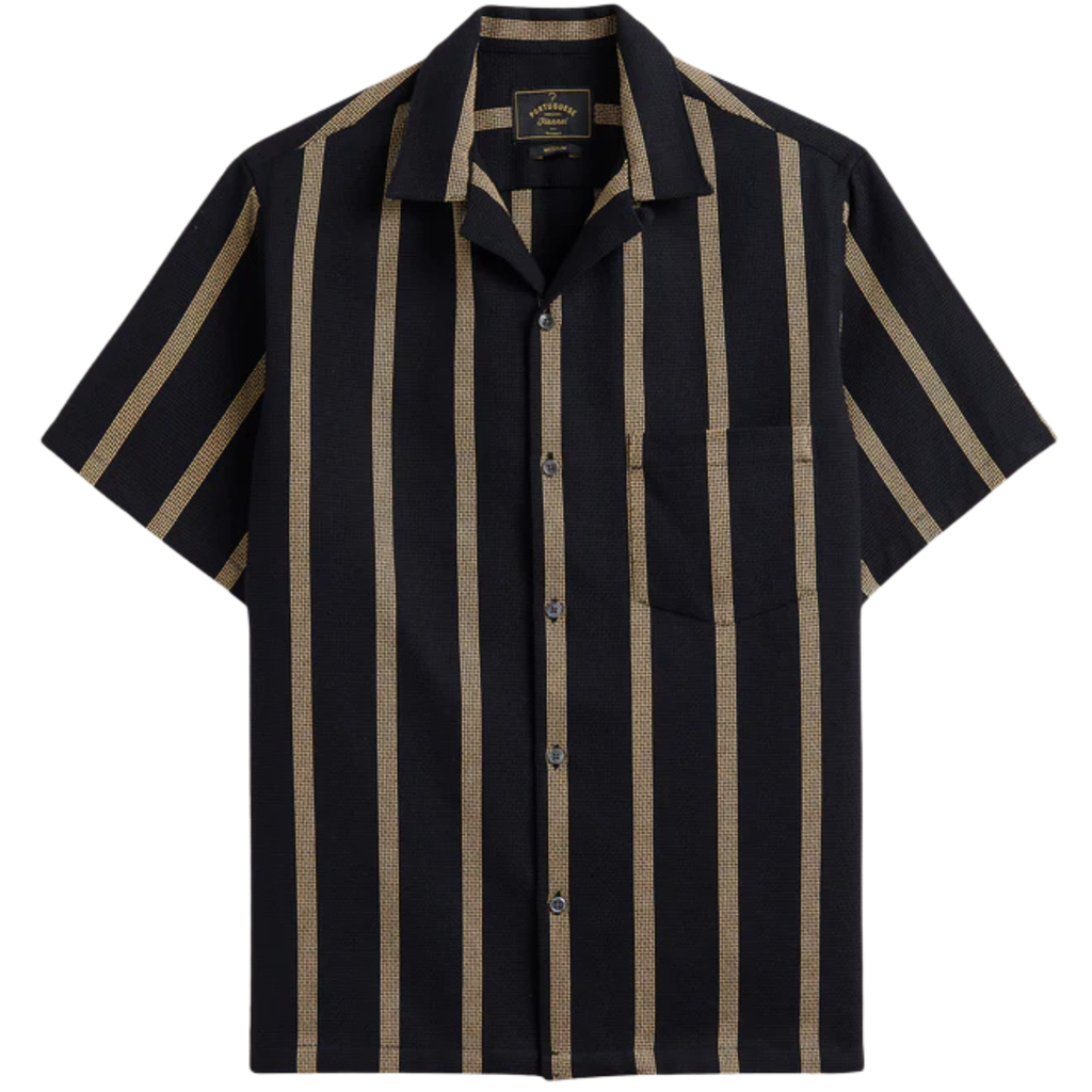 Portuguese Flannel Marques Shirt - Black