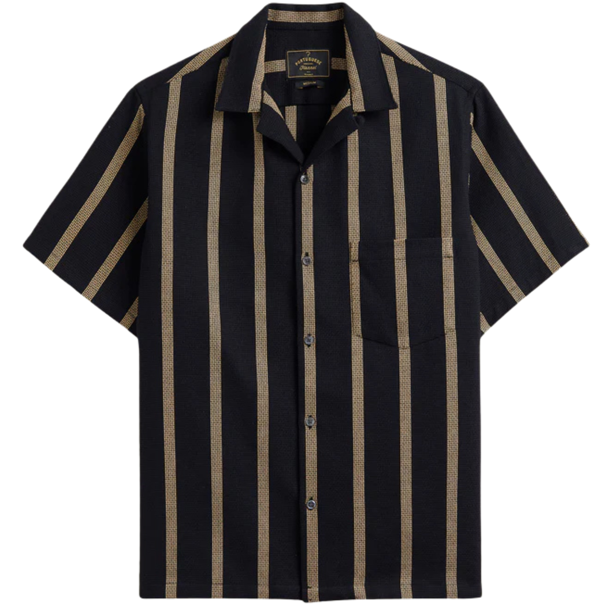 Portuguese Flannel Marques Shirt - Black
