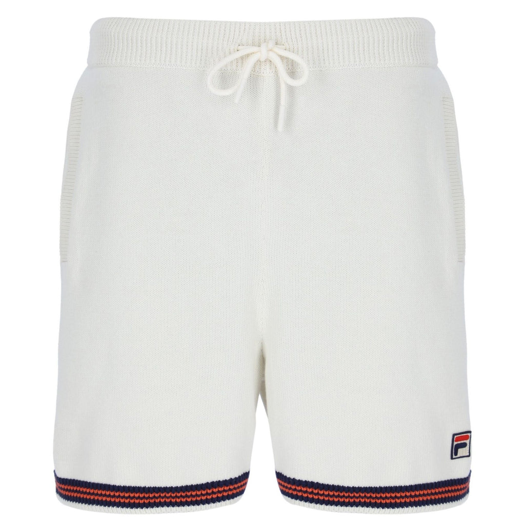 Fila Vintage Clemente Crochet Shorts - Gardenia