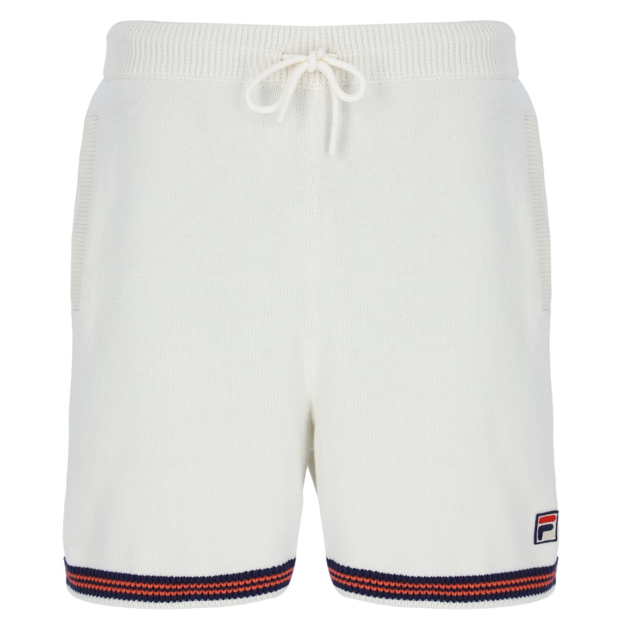 Fila Vintage Clemente Crochet Shorts - Gardenia