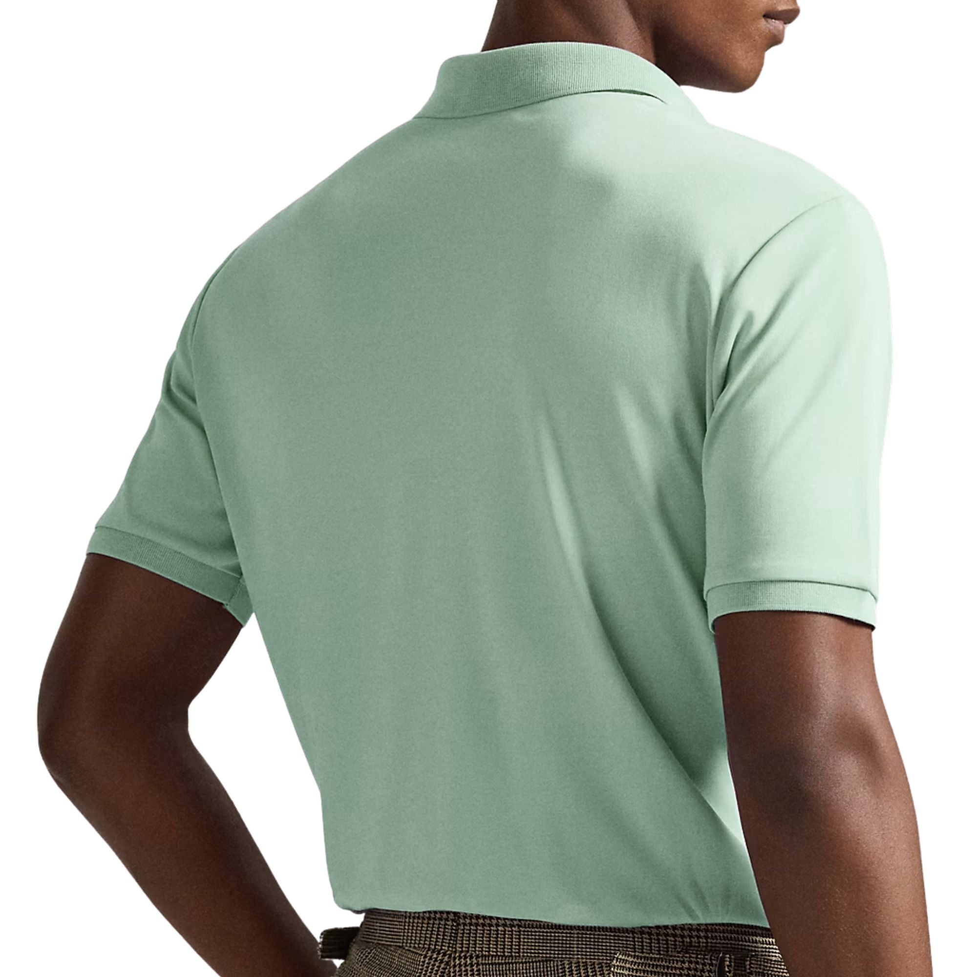 Polo Ralph Lauren	 Custom Slim Fit Soft Cotton Polo Shirt - Green