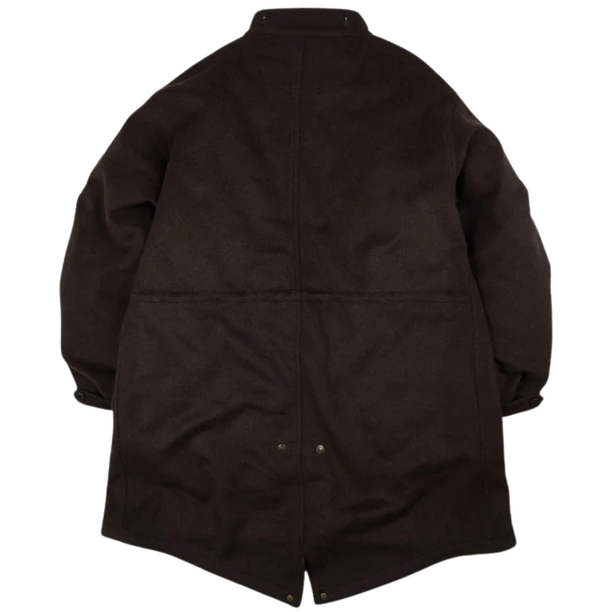 FrizmWORKS Wool Vincent Fishtail Parka - Brown