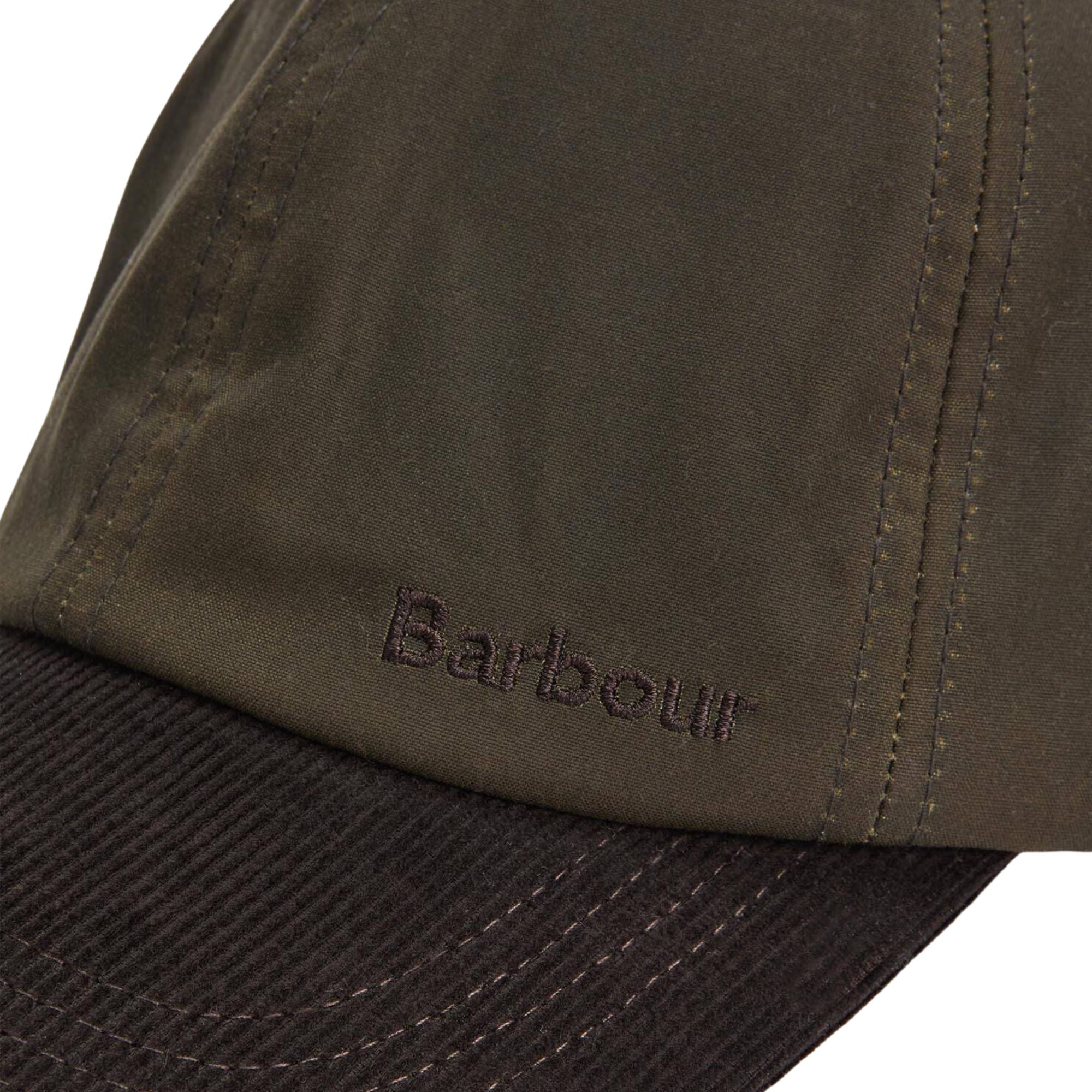 Barbour Ashby Cap  - Olive/Brown