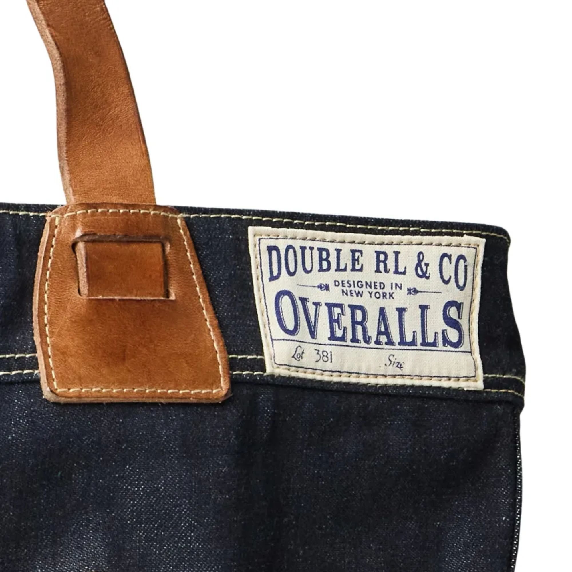 RRL by Ralph Lauren Leroy Denim Tote Bag - Indigo