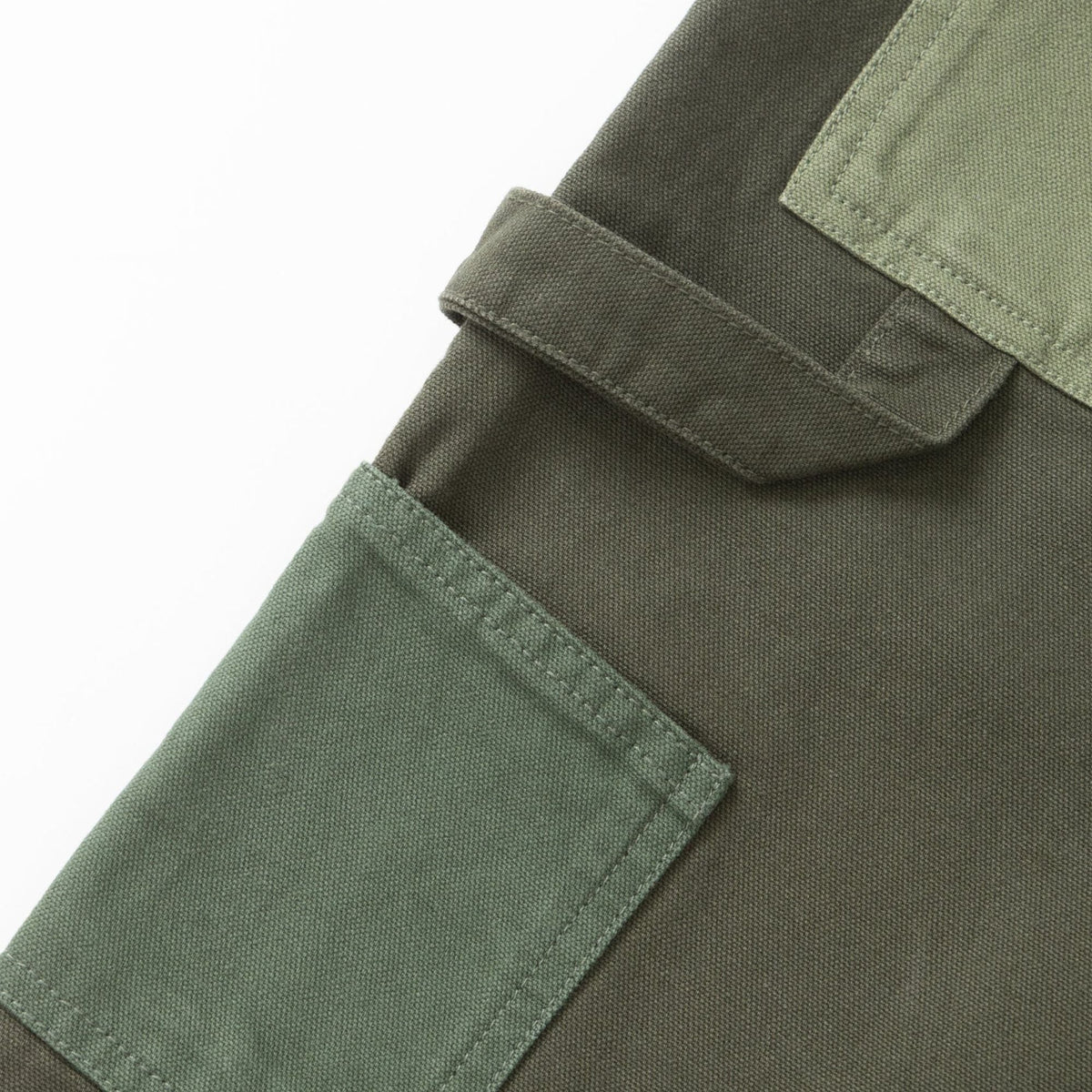 Service Works Patchwork Utility Chef Pants - Green